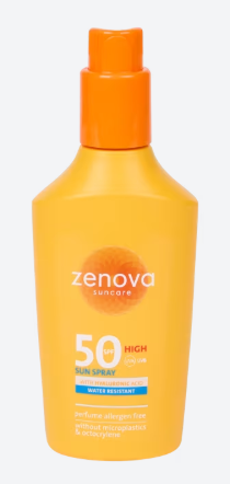 Spray solaire Zenova FPS 50 | 200 ml